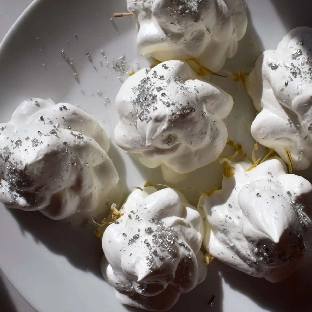 A beautifully arranged Fluffy Clouds Lamb Baby Shower Board, perfect visual for the party.