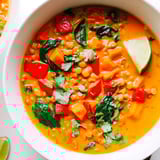 Rote Linsen Curry Suppe