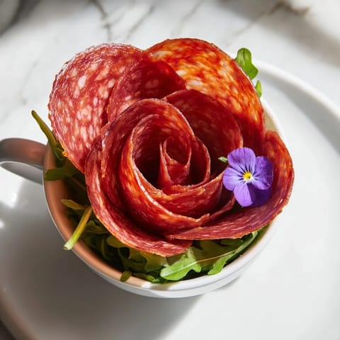 Victorian Tea Rose Salami #120
