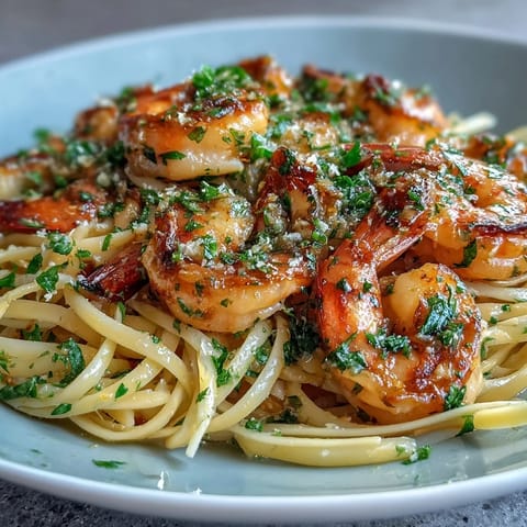 Shrimp Scampi Mit Linguine #235