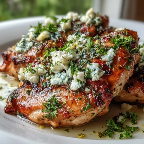 Juicy Greek Chicken with Lemon and Feta resting beside a crisp salad, perfect for a healthy, gluten-free dinner.
