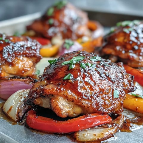 Honig Knoblauch Hähnchen mit Naan #289