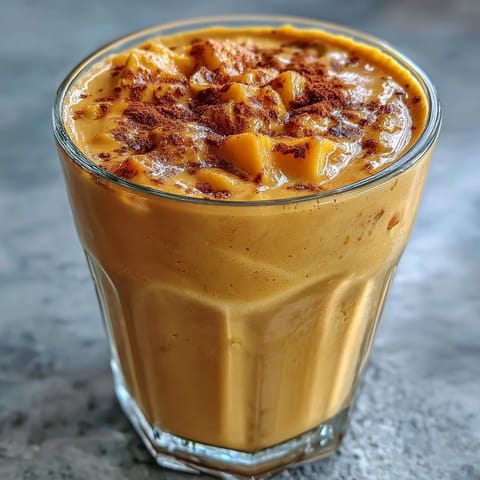 Veganer Mango Goldene Milch