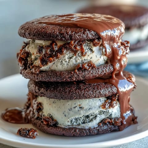 Black Sesame Ice Cream Sandwich #375