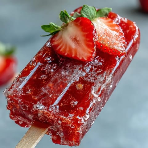 Galentines Erdbeer Mimosa Pops #380