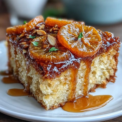 Candied Orange Almond Cake #394
