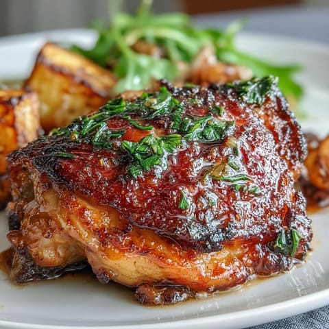 Ein saftiges gebratenes Hähnchen mit Orangengeschmack und Kräutern, serviert mit karamellisiertem Wurzelgemüse – ein herzhaftes Gericht für festliche Anlässe.