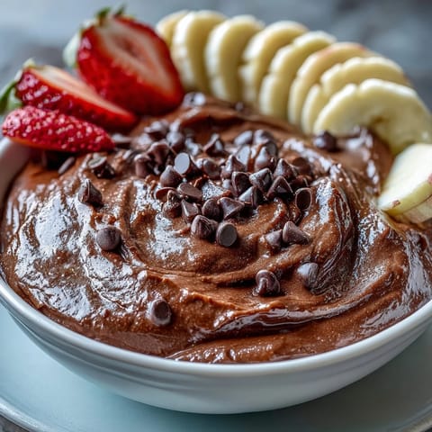 Cottage Cheese Brownie Dip