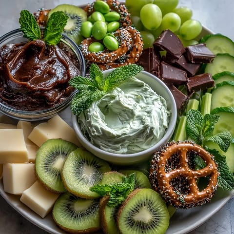 St Patricks Day Grüner Snack