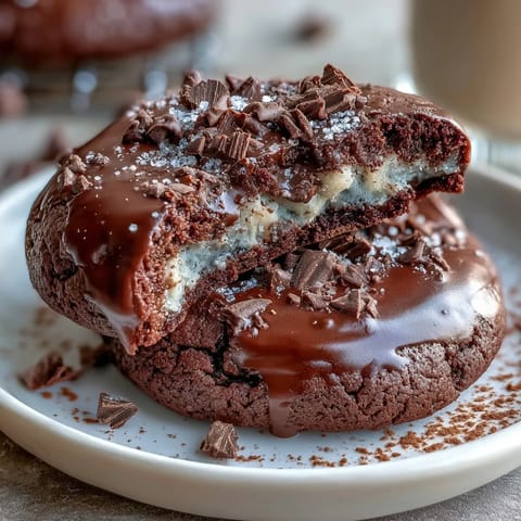 Dark Chocolate Vanilla Cookies #463