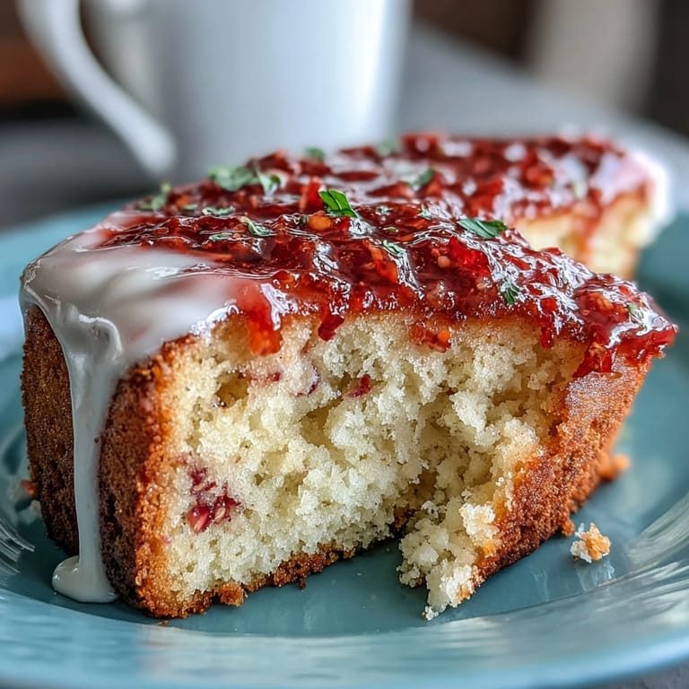Heller blood orange yogurt cake auf marmorplatte mit frischen Orangenspalten und Löffel griechischem Joghurt zum Servieren.