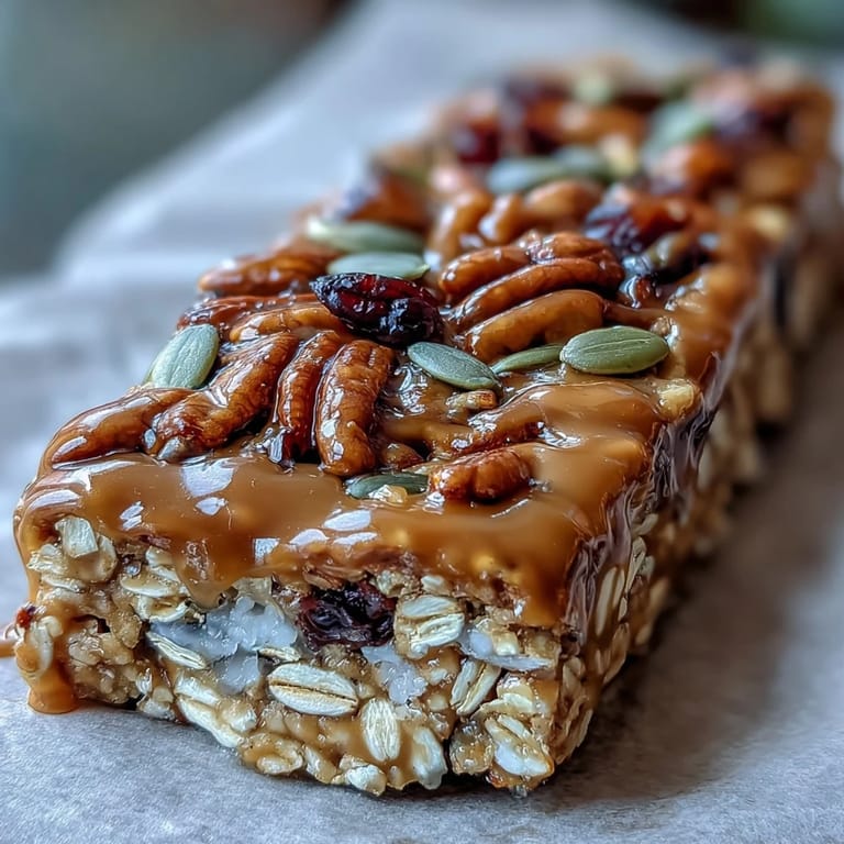 Gesunde nutzfreie Honig-Haferflocken-Riegel, einfach zuzubereiten und wunderbar lecker.