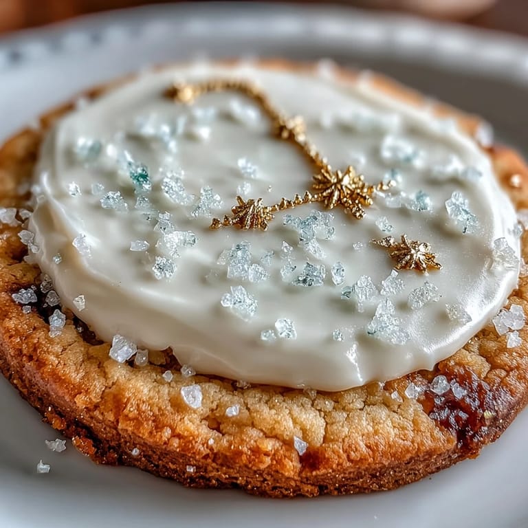 Leckere butterzarte Zuckerkekse mit goldenem Royal Icing, dekoriert mit Taurus-Symbolen und Sternbildern.